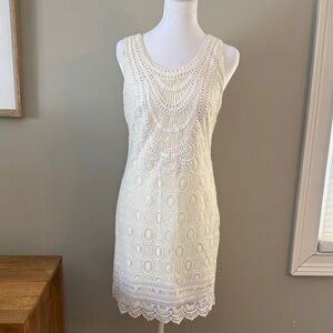 White Lace Dress size 6